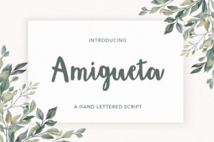 Amigueta Script: A Dynamic Typeface for Editorial Design