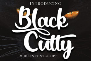 Black Catty Script: A Playful Font Reviewed by a Brand Designer