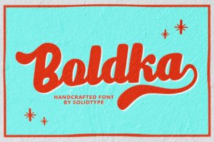 Boldka Script: A Chunky Vintage Font with Real Branding Muscle