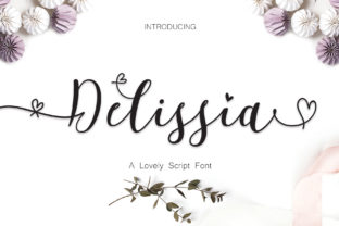 Delissia Script: A Modern Typeface for Small Business Branding