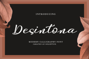 Desintona Script Brings Handmade Products to Life