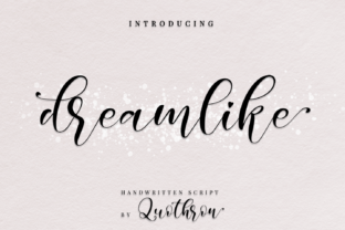 Dreamlike Script: A Polished Font for Small Business Branding