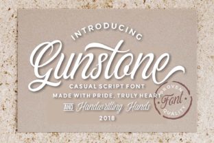 Gunstone Script: A Vintage Typeface for Editorial Storytelling