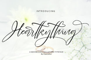 Heartkything Script: A Font That Elevates Handmade Products