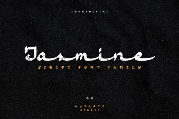 Jasmine Script: A Distinctive Monoline Font for Handmade Products