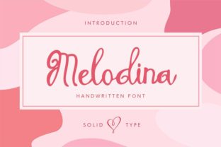 Melodina Script: A Bold Script Font for Campaign Design