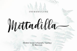 Mettadilla Script: A Handmade Script Font That Brings Warmth to Branding Work