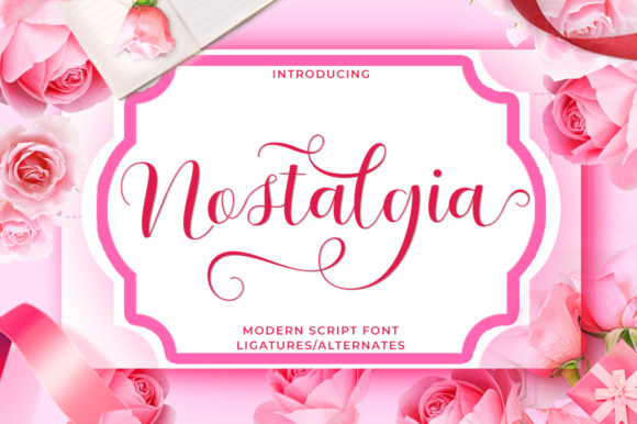 Nostalgia Script: A Handwritten Font for Thoughtful Editorial Design