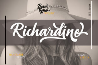 Richardine Script: A Retro Signage Font for Modern Web Design