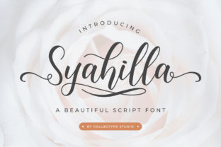 Syahilla Script: A Handwritten Font for Modern Marketing